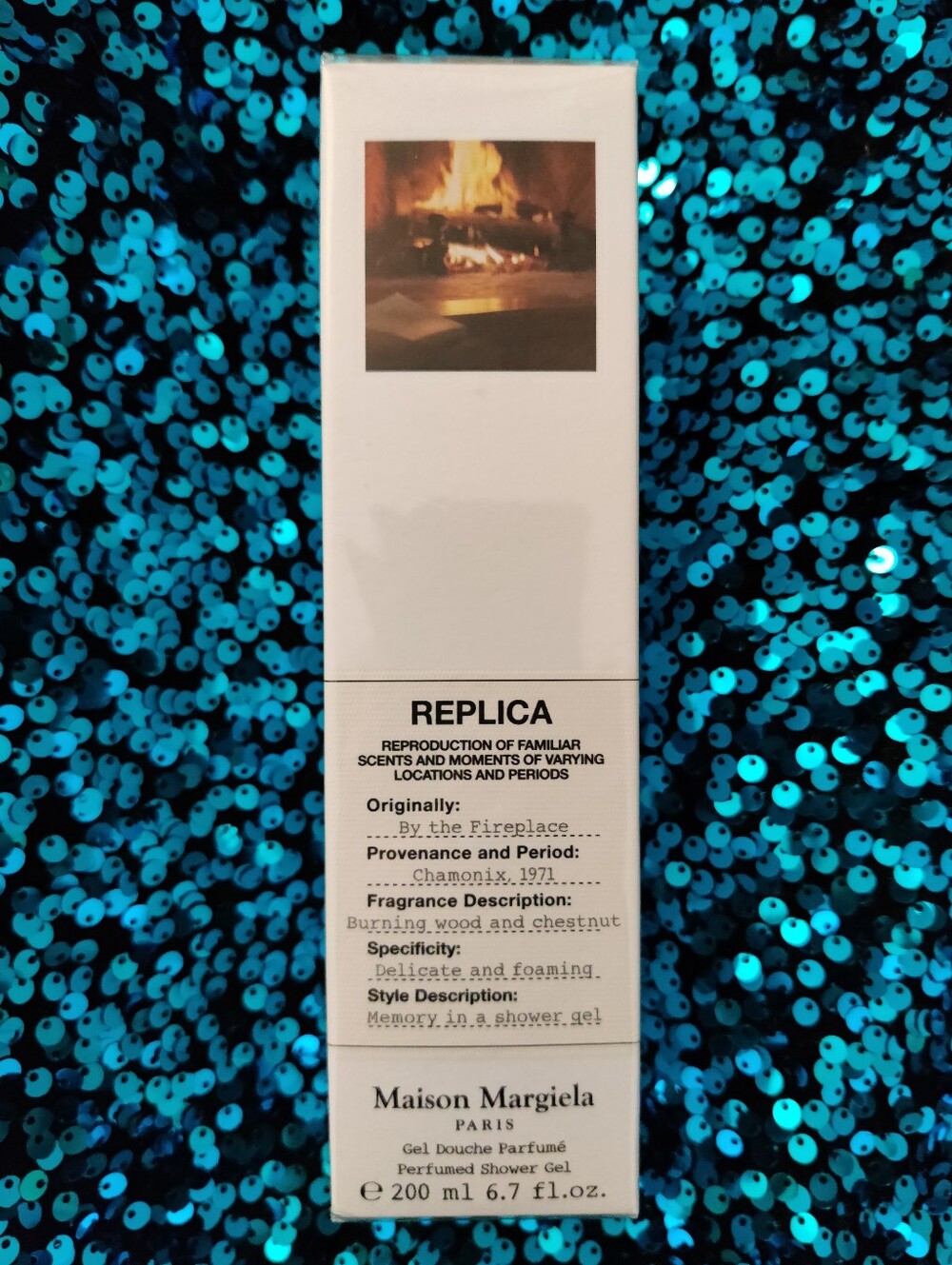 Replica By The Fireplace Shower Gel 6.7 Oz
